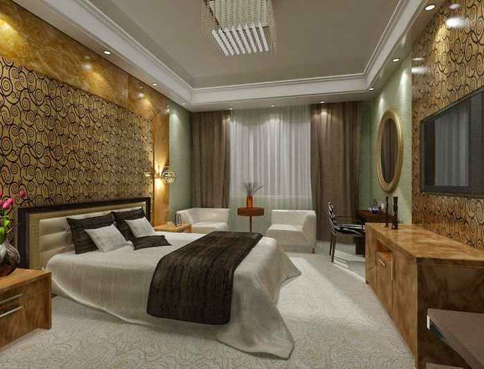 Обои и дизайн интерьера